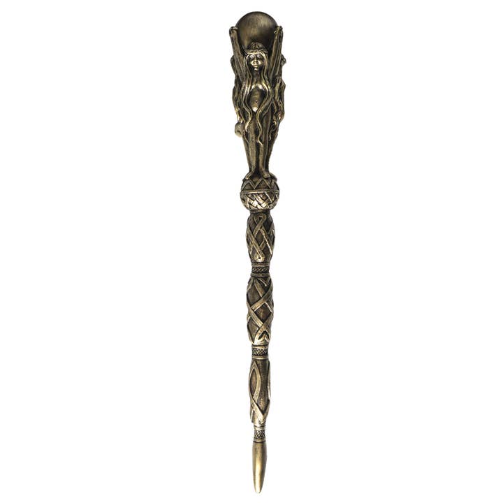 Pacific Trading - Wholesale Decorative Tabletop Object - Triple Goddess Mystical Magic Wand