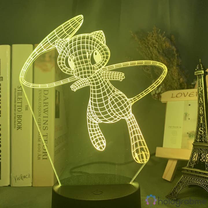 Holograbme - Vente Lampes d'appoint/de bureau - Lampe Pokémon Mew1