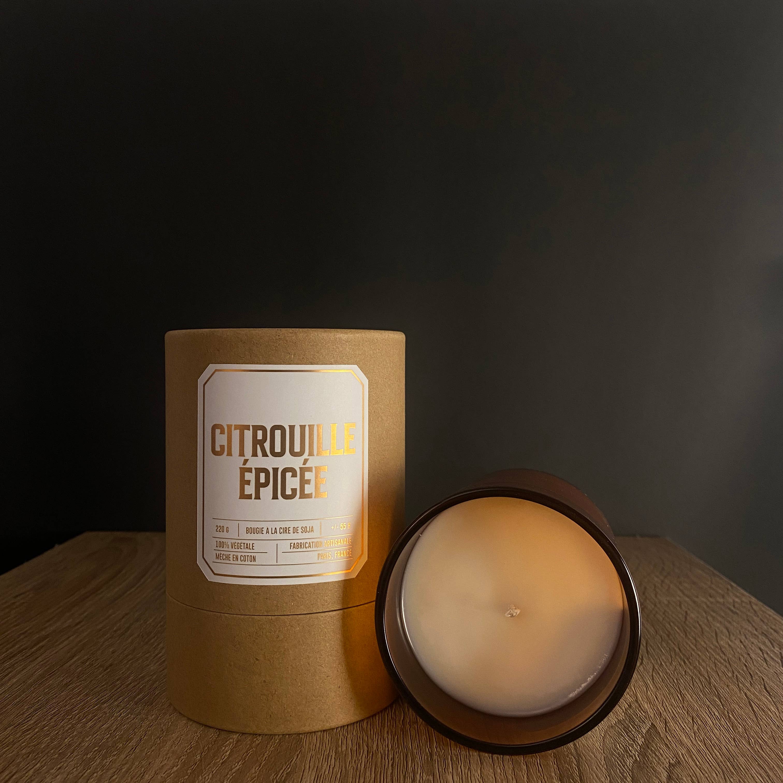 Officine Lutèce - Wholesale Jar/Filled Candle - Spiced Pumpkin Scented Candle - 220g7
