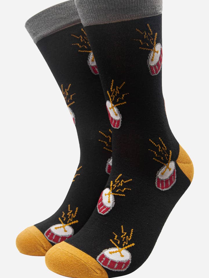 Men's Music Dress Novelty Socks for wholesale by Sock Talk
