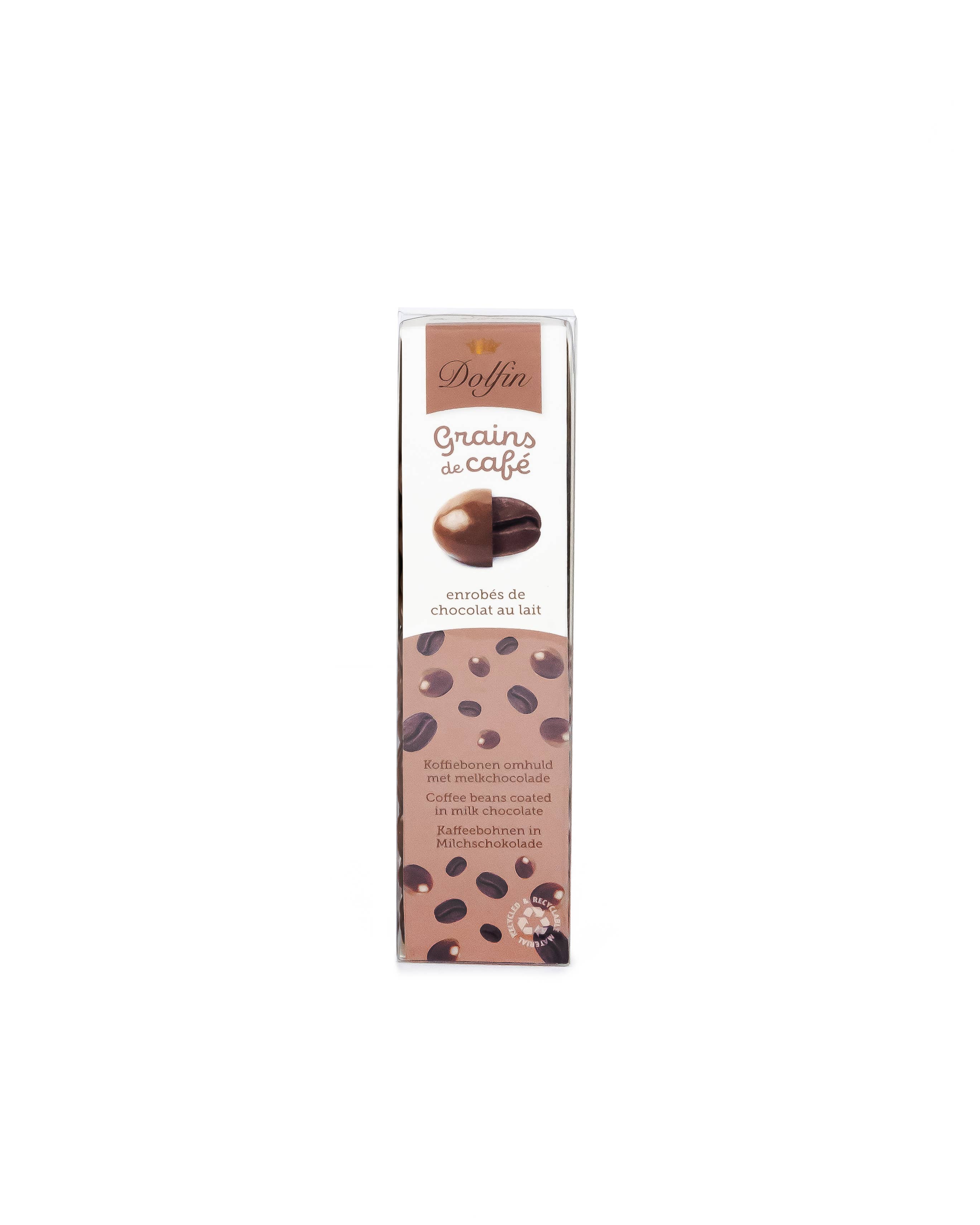 Dolfin - Wholesale Chocolate Covered Sweets - Milk chocolate-coated coffee beans0