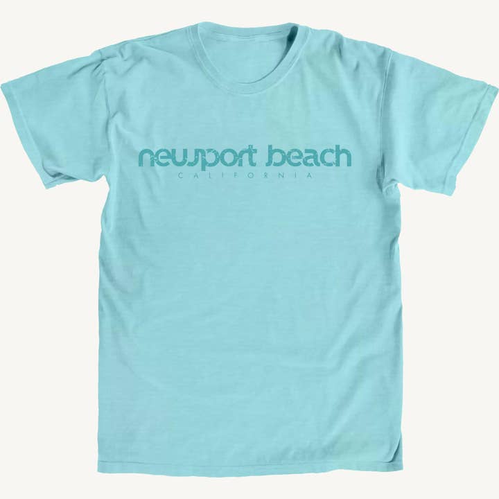 T-shirt moderne premium Newport Beach pour la vente par Salt Water Colours