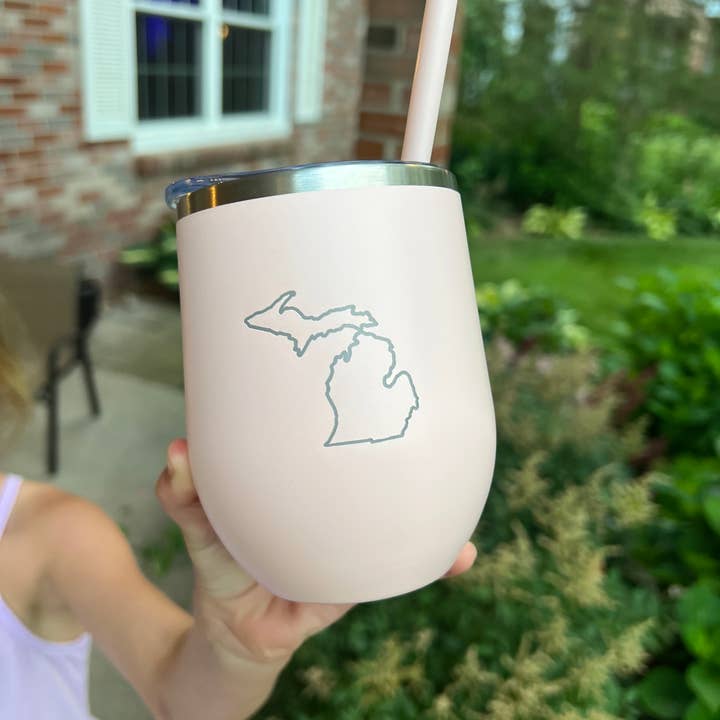 Salty Spouse Glassware - Wholesale Insulated Mug/Tumbler - Custom State Engraved Wine Tumbler2