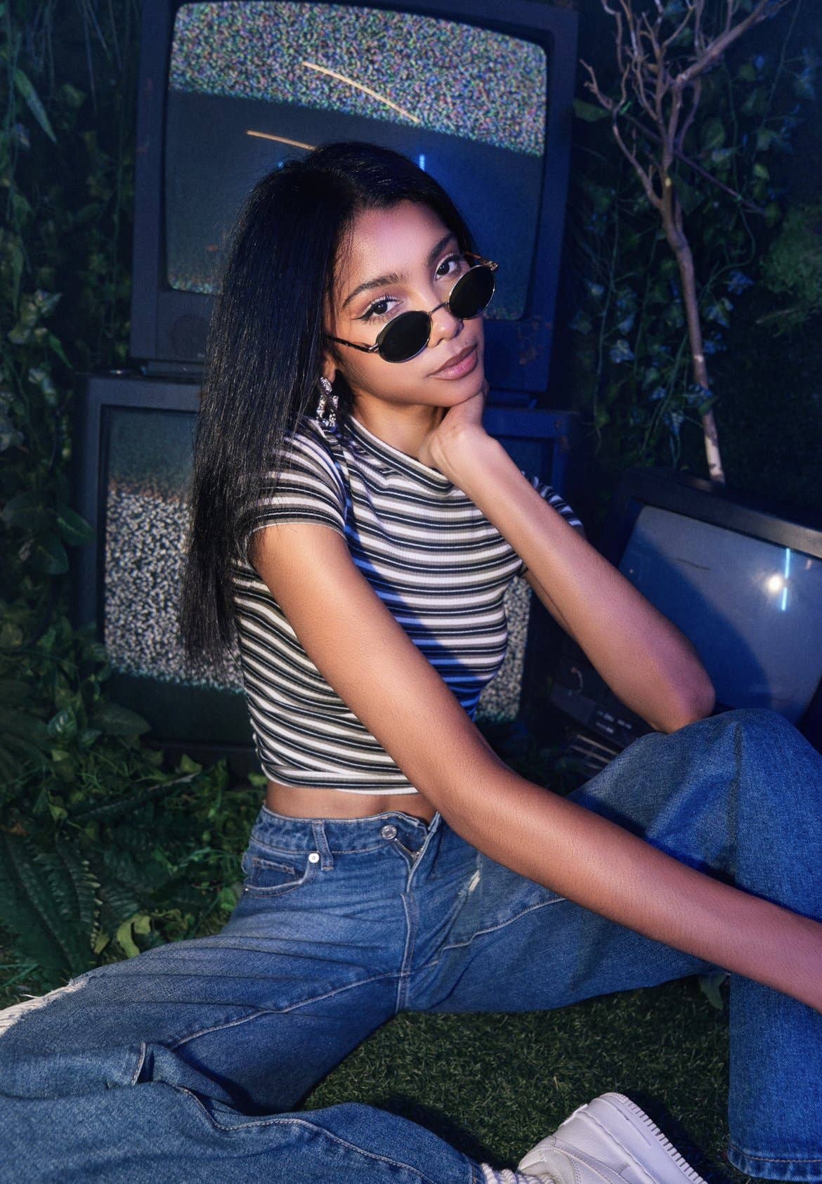 Brillies Sunglasses - Vente Lunettes de soleil – unisexe - Lunettes de soleil rondes années 90 « Devin »2