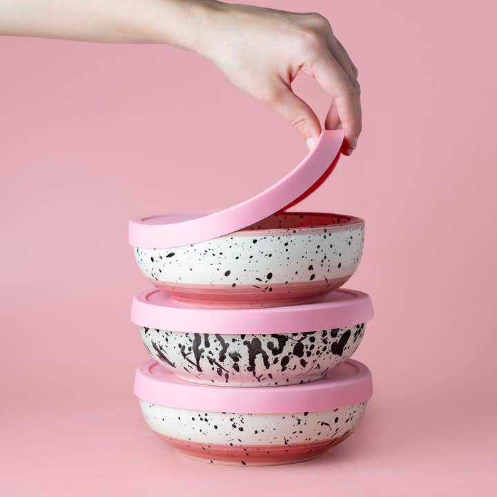 Alfar Tierra Cocida - Wholesale Food storage wrap/bag - Reusable Silicone Food Covers – BPA-Free, 2 Sizes, 3 Colors10