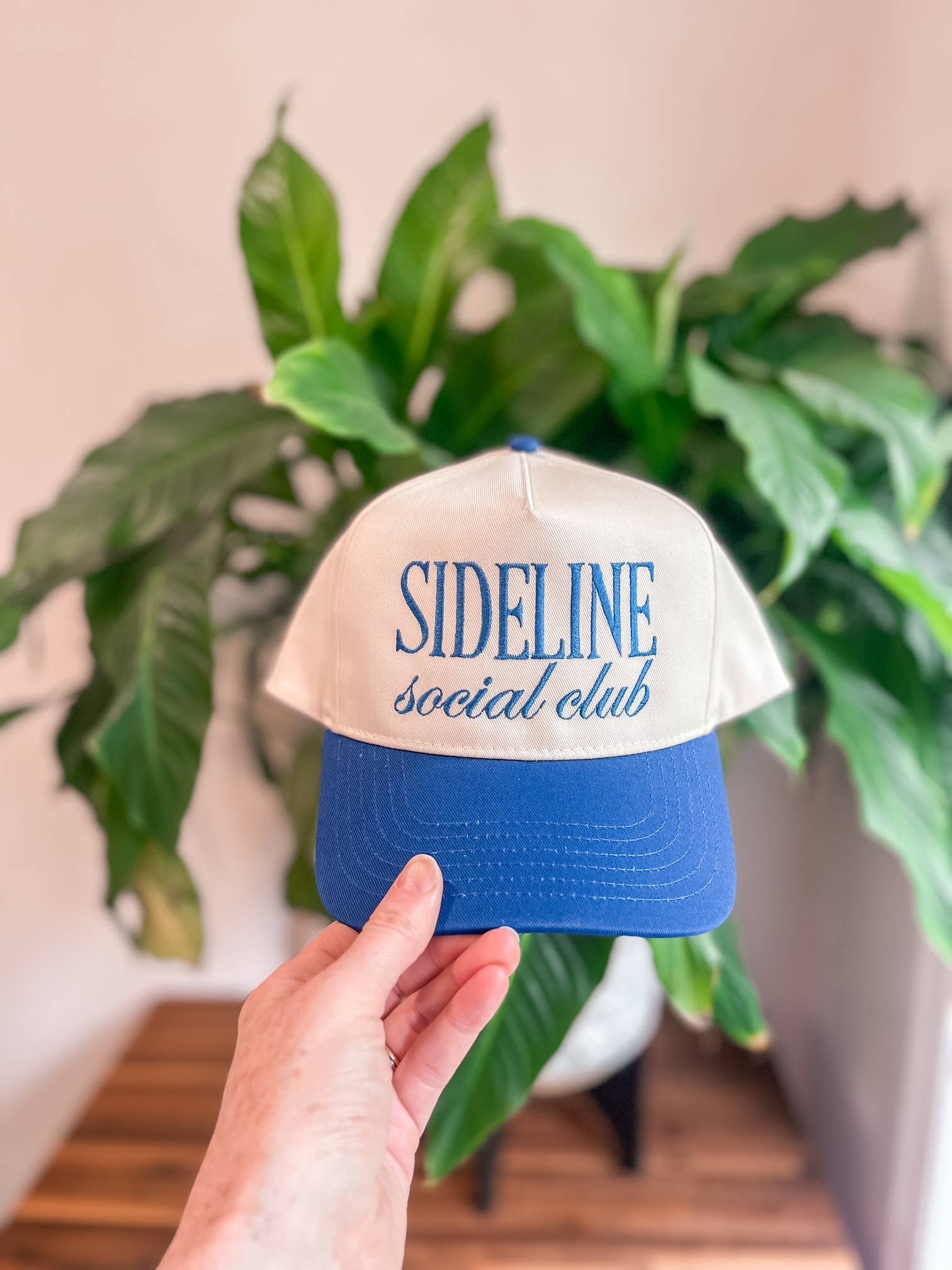 Ginger And Thread - Wholesale Trucker hat – Women’s - Sideline Social Club Embroidered Baseball Hat for Sports Mom7