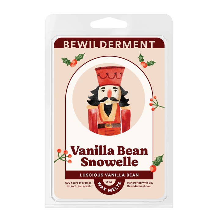 Vanilla Bean Snowelle Wax Melts for wholesale by Bewilderment