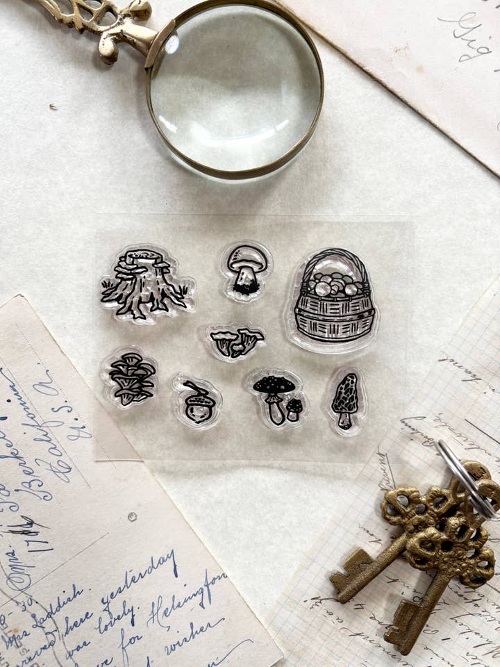 Ensemble de tampons transparents pour la cueillette pour la vente par The Creeping Moon