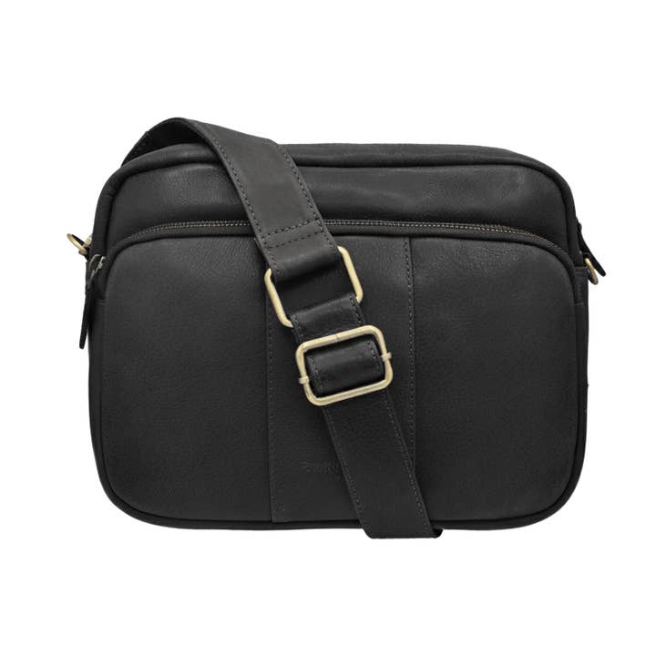 Zerimar Bolso Bandolera 100% Cuero Medidas: 20X26X9 para venta al por mayor de Zerimar 1942