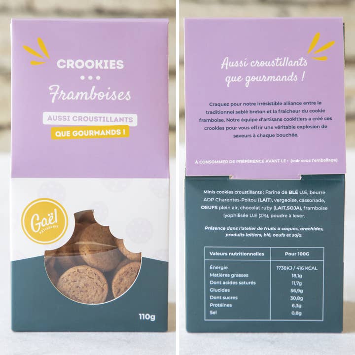 Gael Pâtisserie - Venta al por mayor Galletas - GALLETAS | DISCOVERY BOX «Minis Cookies - CROOKIES»