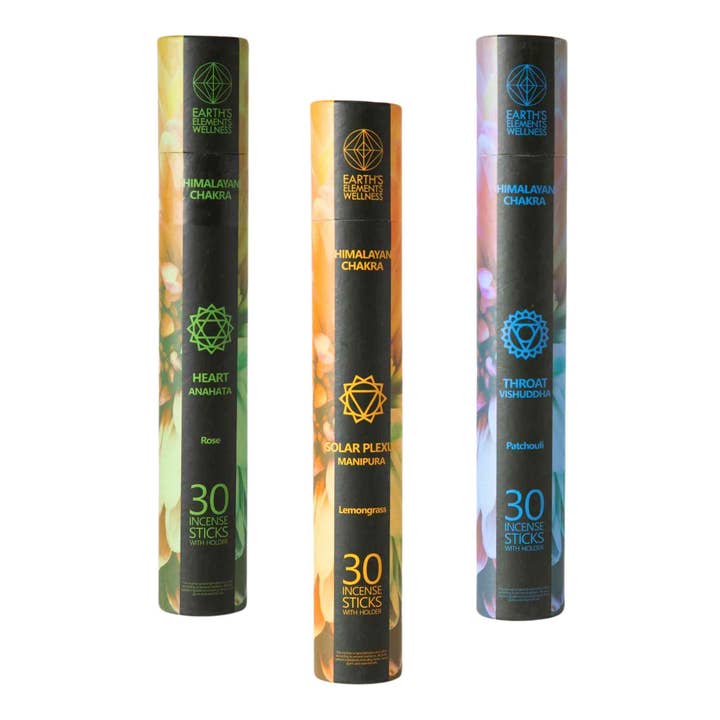 Down To Earth – Großhandel Räucherwerk – Himalaya Chakra Räucherstäbchen mit Halter.6