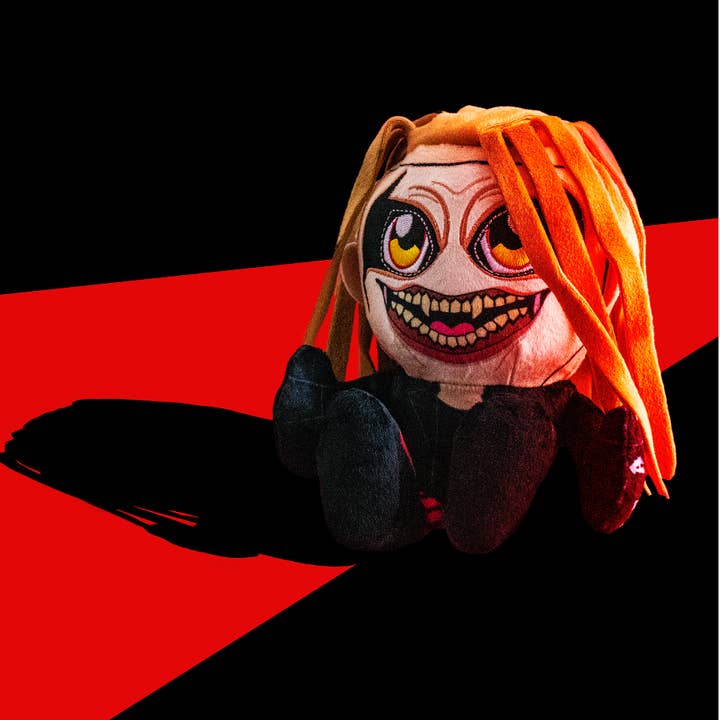 Uncanny Brands - Vente Peluche – enfant et bébé - Figurine en peluche Bleacher Creatures WWE Bray Wyatt Fiend de 8 pouces