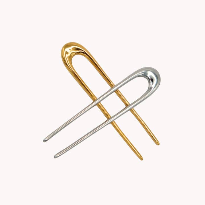 Clare Hair Fork Elegant Clip Stick for wholesale by Petra Savage Jewelry