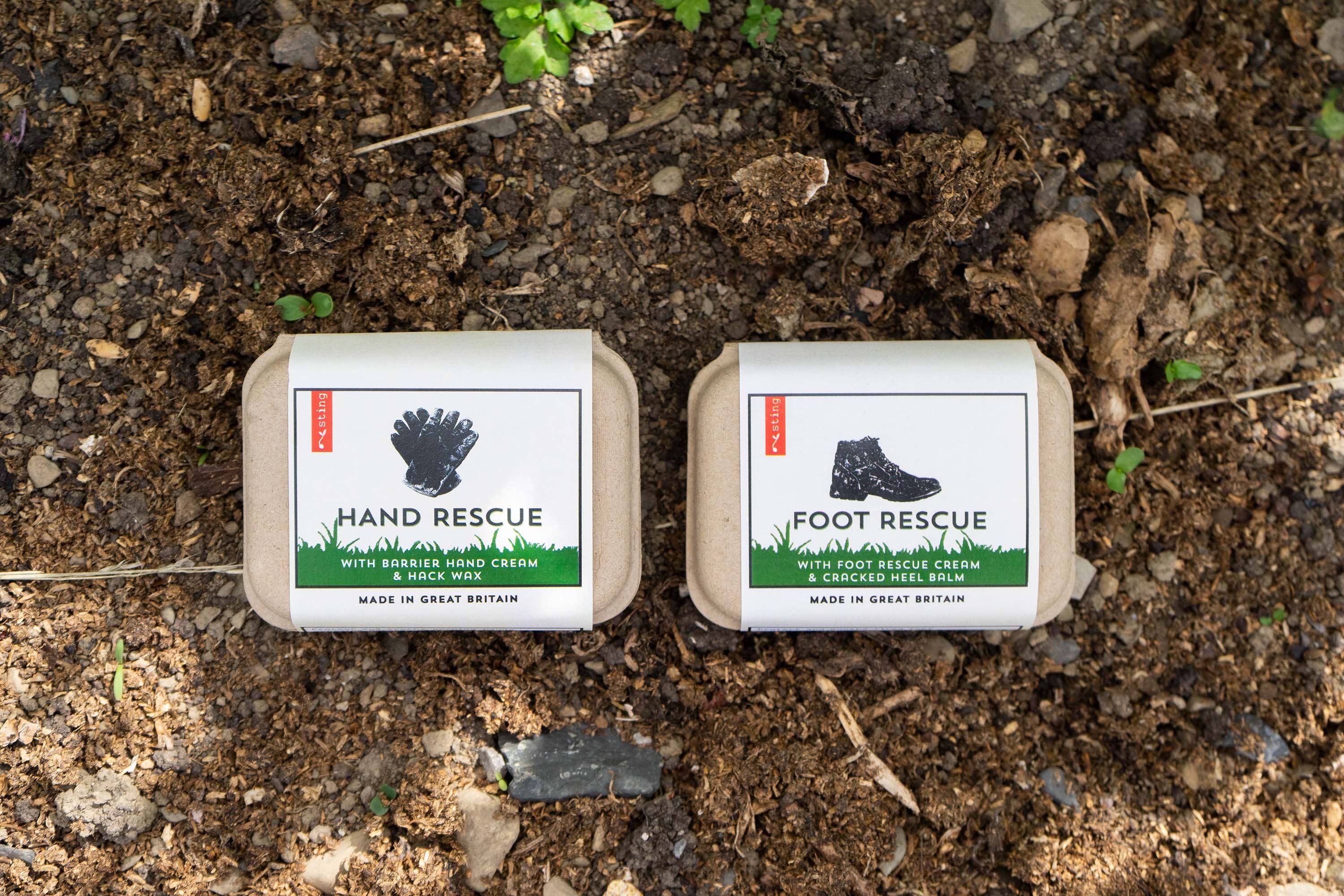 Sting in the Tail Ltd – wholesale Foot cream – Gardener’s Foot Rescue Kit | Relieve | Natural | E.O.1