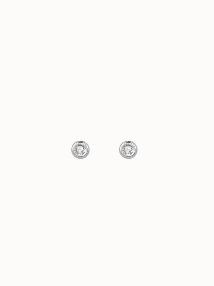 Pendientes Agua Petite - Plata para venta al por mayor de Nava Copenhagen