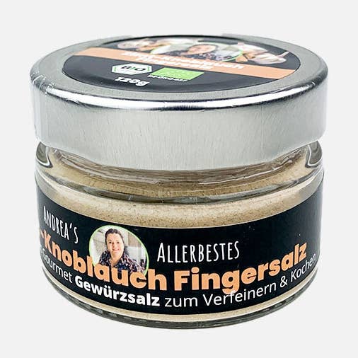 120g de sal de tempero de canela e alho ORGÂNICO para cozinhar e refinar por atacado de SANUUS® Better Living