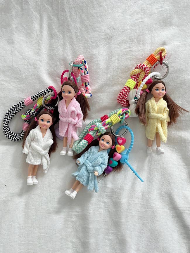 SKIPPER Keychain | Vinyl Doll Friend Multi Charm Keychain for wholesale by MOND HAUS