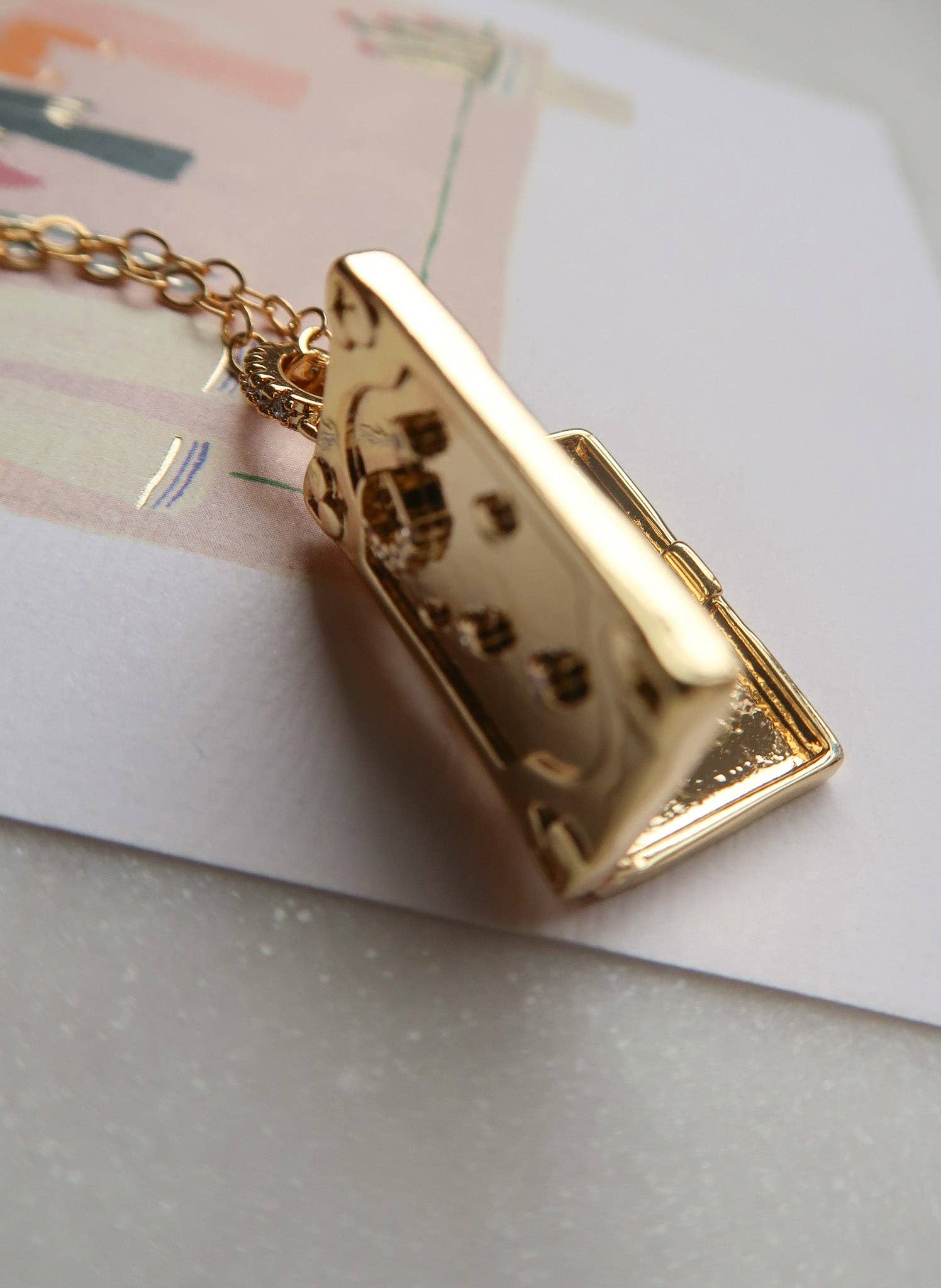 Bittersweet - Wholesale Locket Necklace - To the Stars Who Listen Book Locket Necklace6