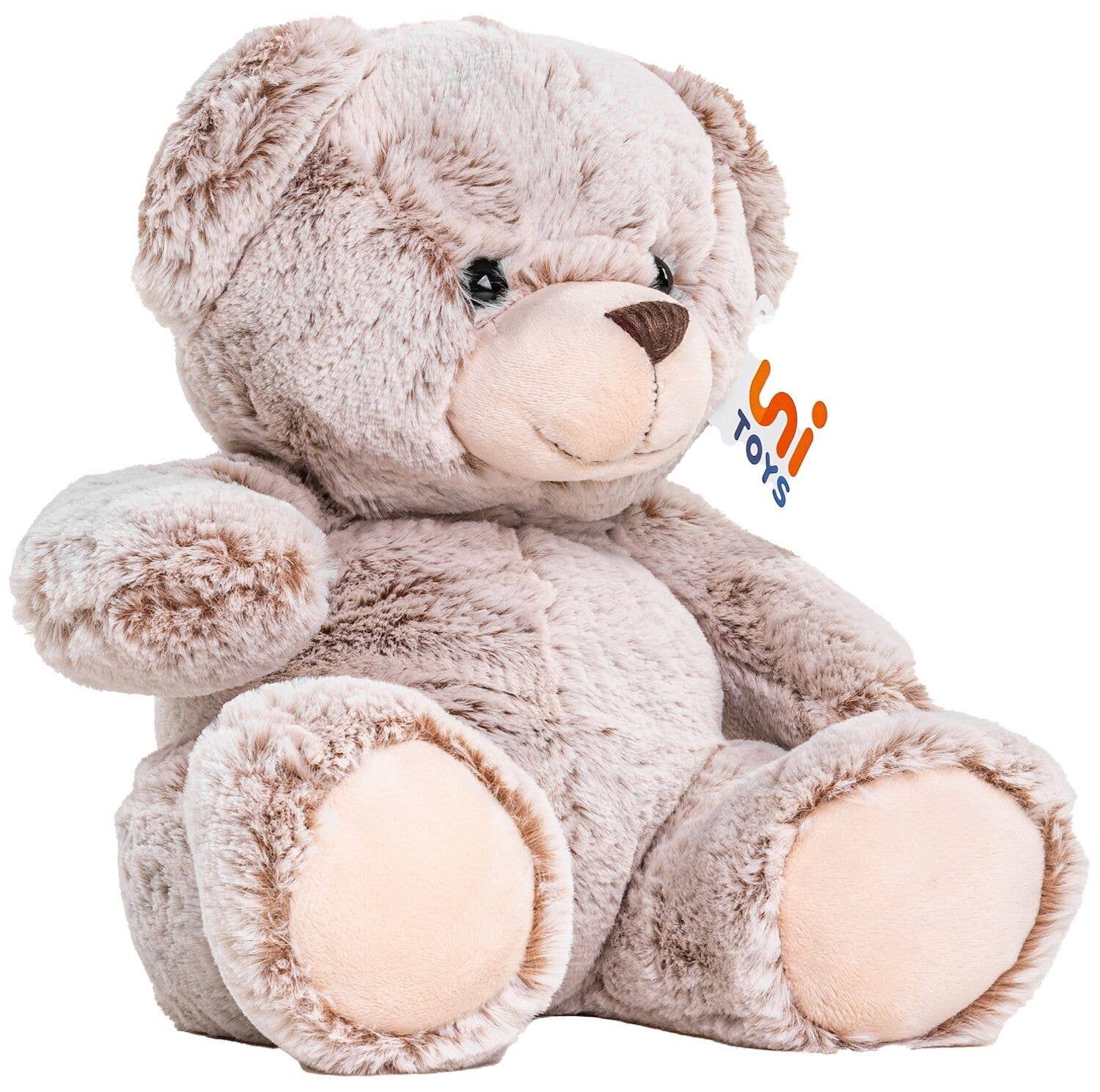 Uni Toys - Vente Peluche – enfant et bébé - Ours en peluche, super doux (marron clair) - doudouille/peluche1