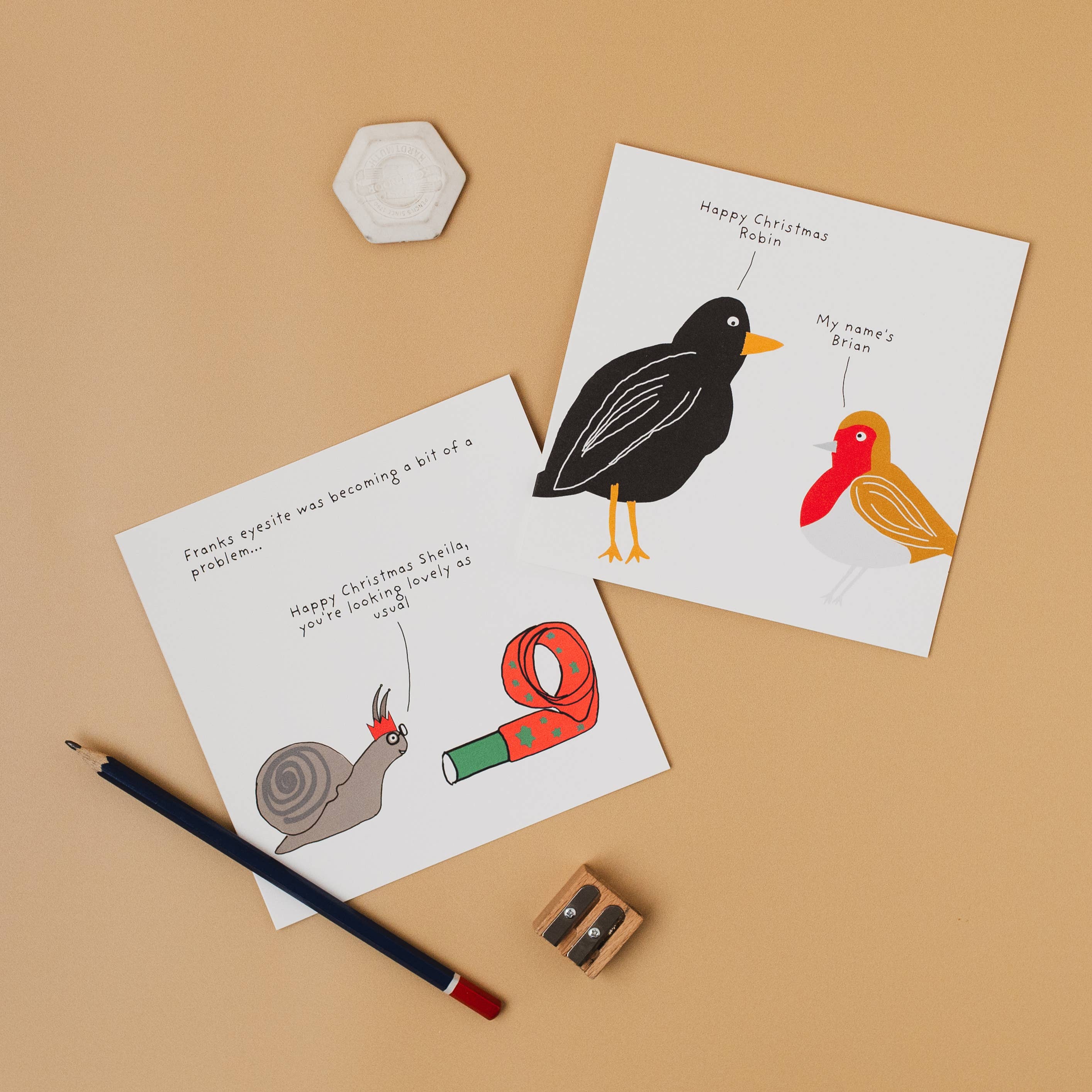 Not at all Jack - Vendita all'ingrosso Biglietti di auguri di Natale - Cartolina di Natale Sheila2