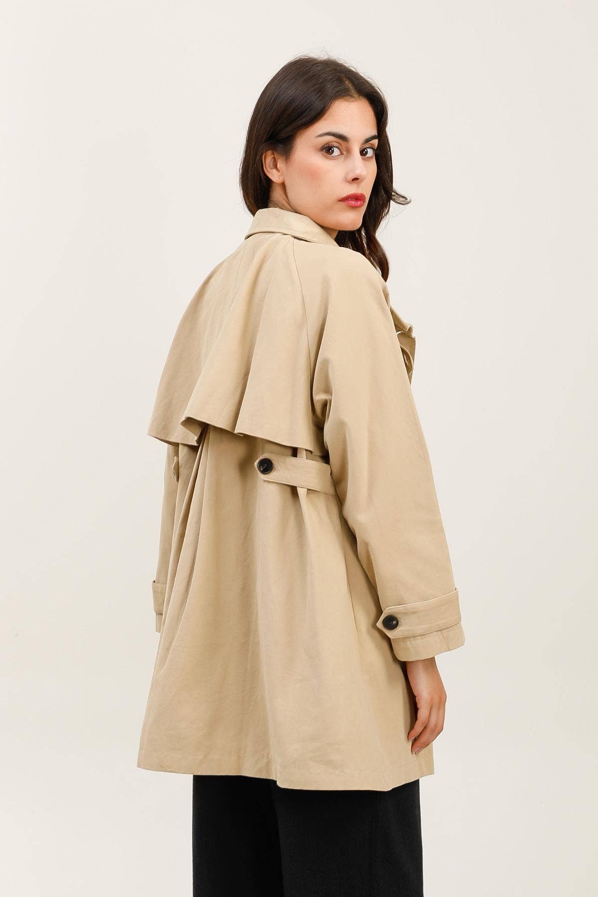 Daphnea - Wholesale Trench Coat - Women's - 5868 MID-LENGTH TRENCH5