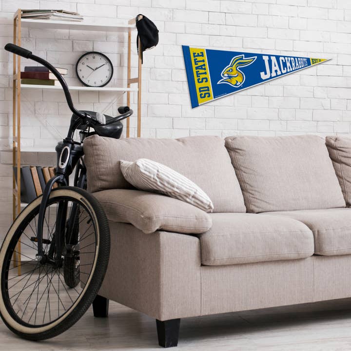Rico Industries - Wholesale Flag - NCAA South Dakota State Jackrabbits Rally Felt Pennant2