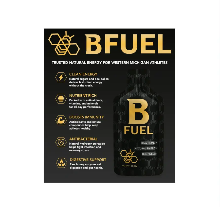 Big Bear Honey - Wholesale Honey - B Fuel 10oz - 10 oz Jar1