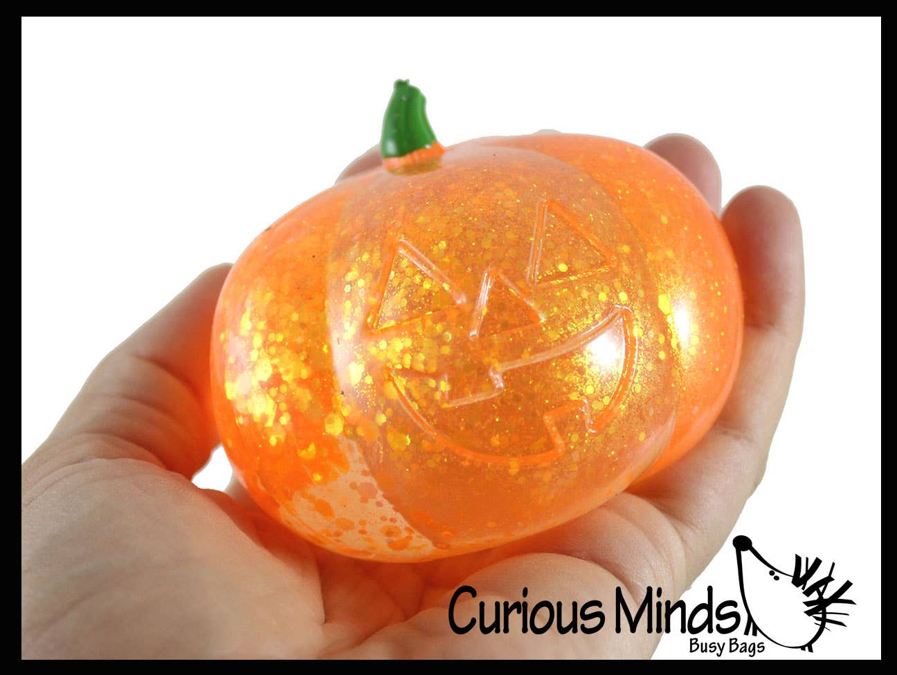 Curious Minds Toys - Wholesale Squishy toy – Kids & Baby - 1 Boxed Realistic Pumpkin Jack o Lantern Sugar Ball - Thick 0