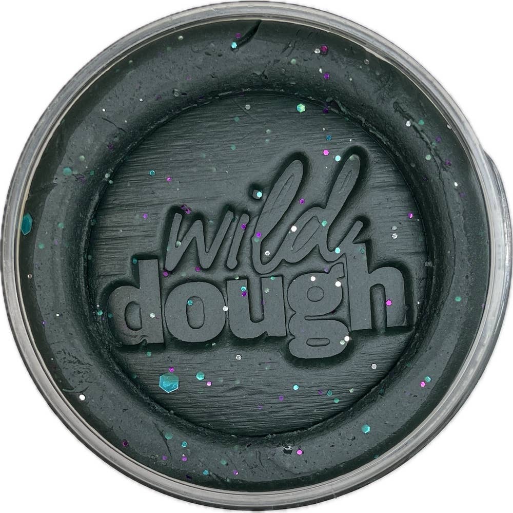 Wild Dough Playdough - Wholesale Putty/Slime - Kids - Galaxy Black Playdough - Glitter (w/s)0