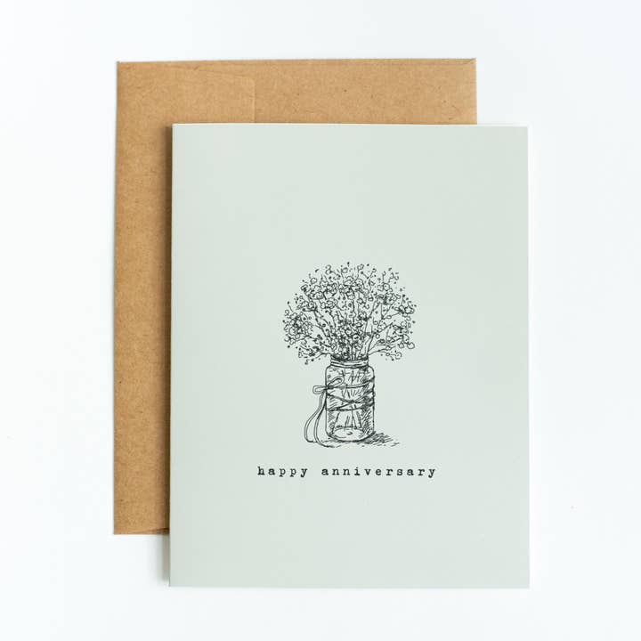 Happy Anniversary Card for wholesale by Cardinal Farmhouse