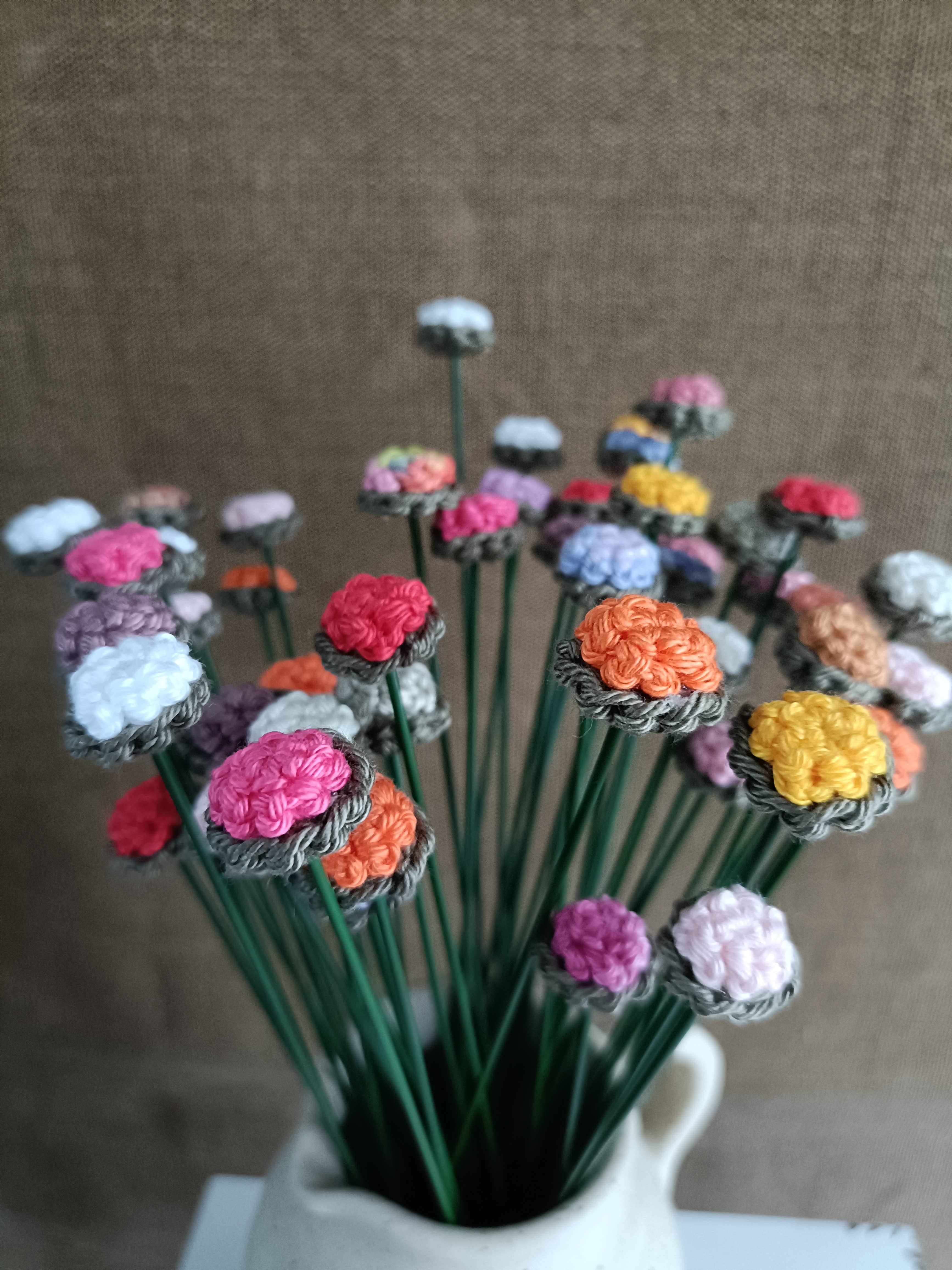 Knuffelsenzo - Wholesale Artificial Flowers - Flower button2