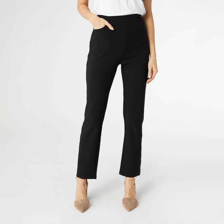 Black Georgie Tuxedo Side Stripe Bottom for wholesale on Faire