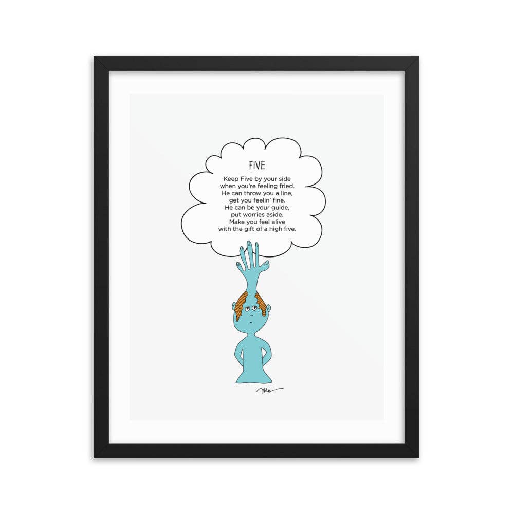 The MoMeMans - Wholesale Art Print - Five Print7