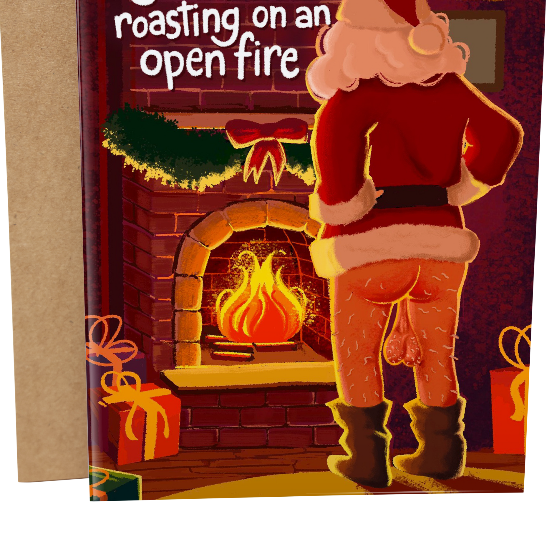 Sleazy Greetings – Engroshandel Julekort – Kastanjer Ristning5