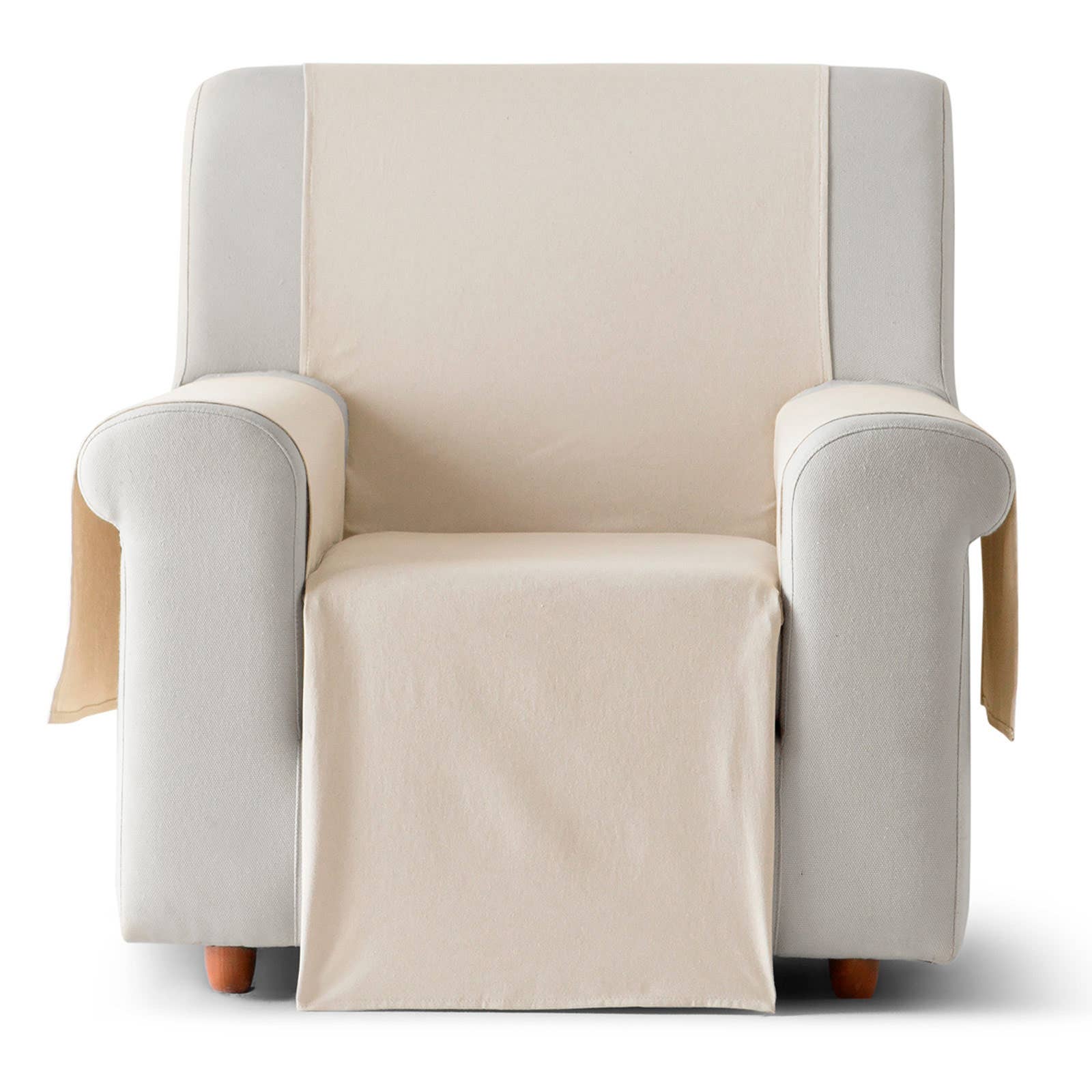 GAMUSI - Wholesale Chair/Sofa Slipcover - Smooth cotton plain sofa cover ALICANTE69