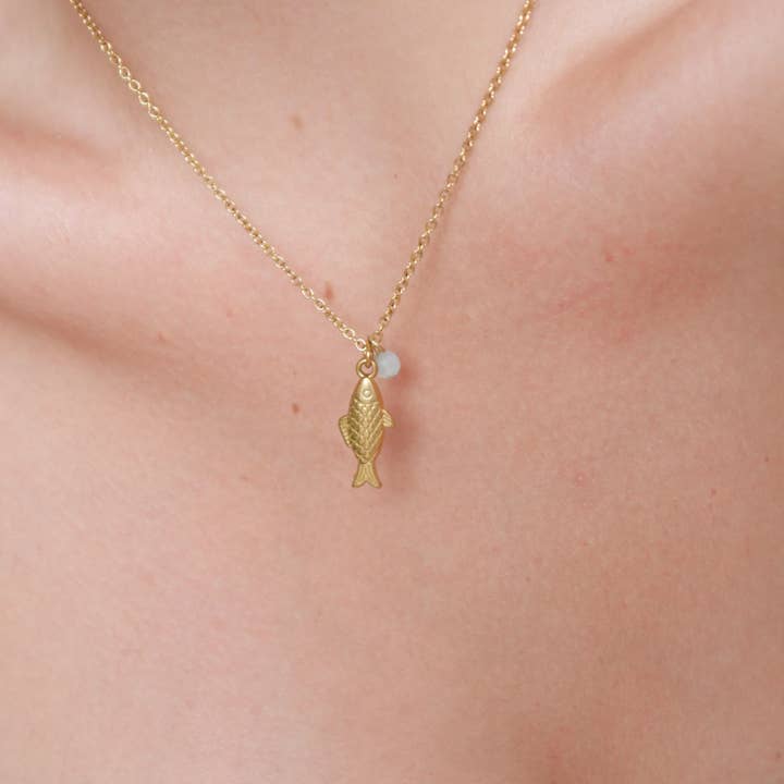 Àls - Wholesale Pendant/charm necklace - The Little Fish Necklace3
