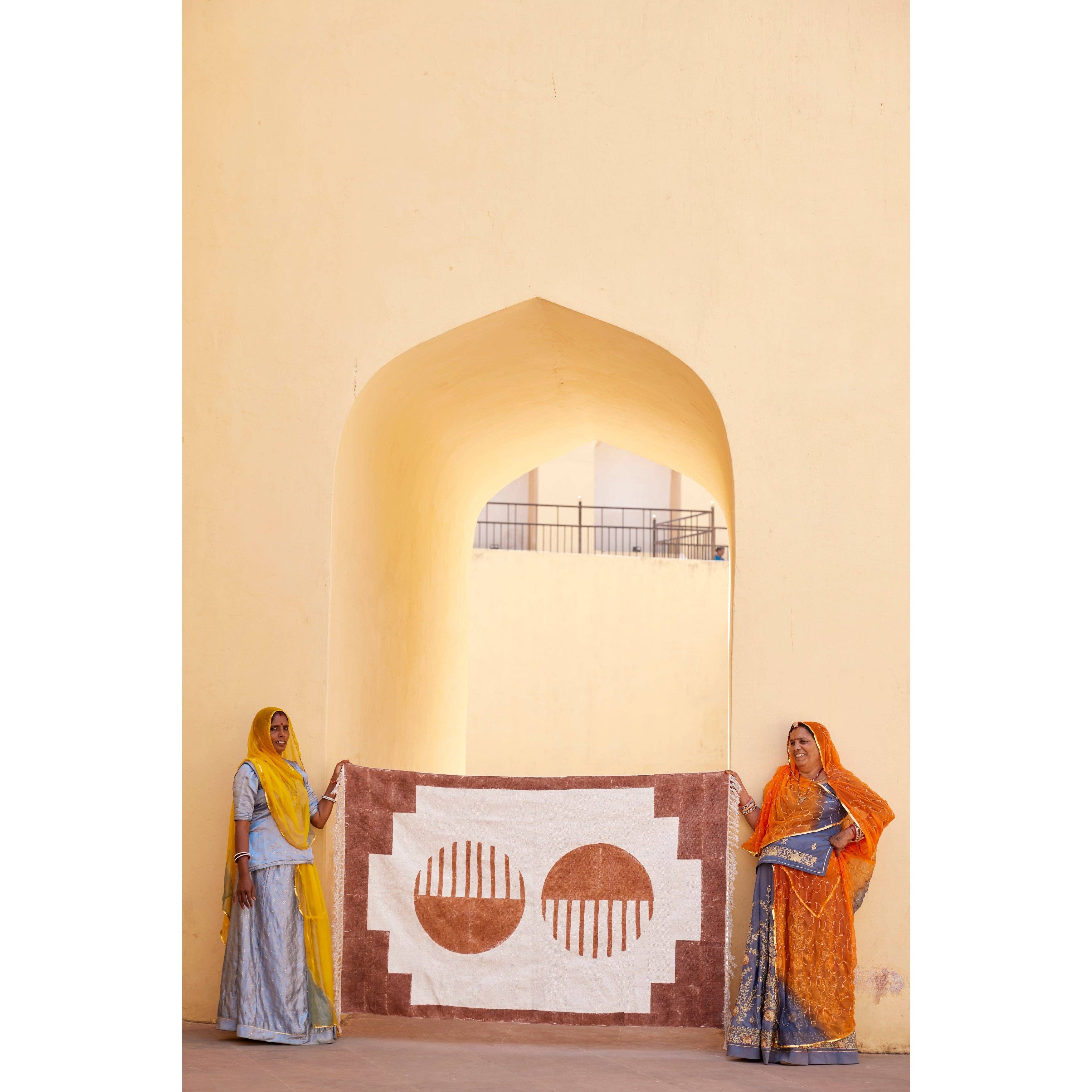 CQC LA – Großhandel Teppichvorleger – Madre handgefertigter Baumwollteppich aus Indien3