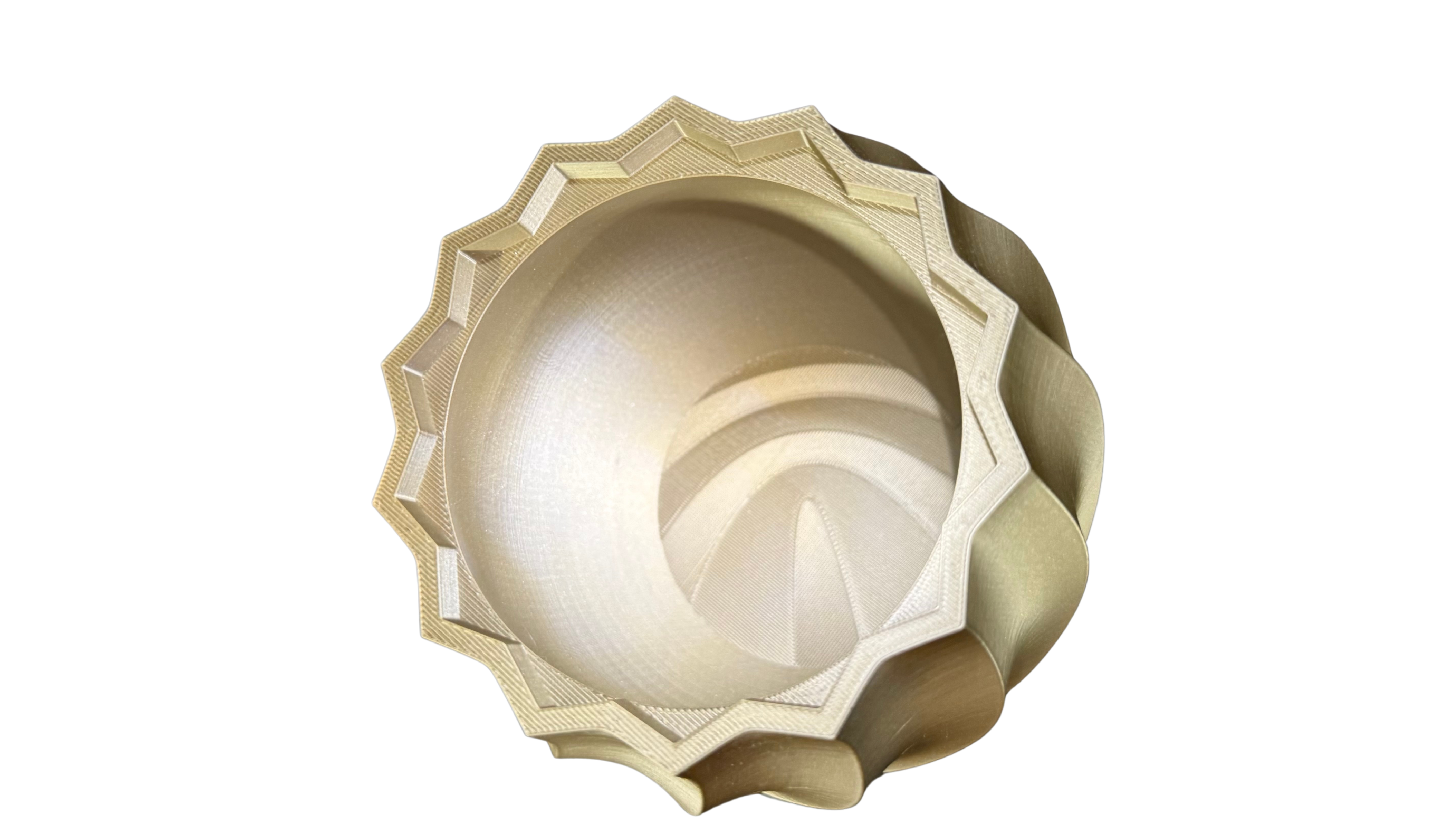 <3 Studio - Wholesale Plant Pot - Twist of Faith Planter – 3D Printed Eco-Friendly Pot5