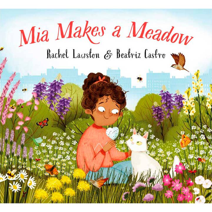 Mia Makes a Meadow - Children’s Book - Growable Wildflowers for wholesale by Shroot: Kabloom Seedboms