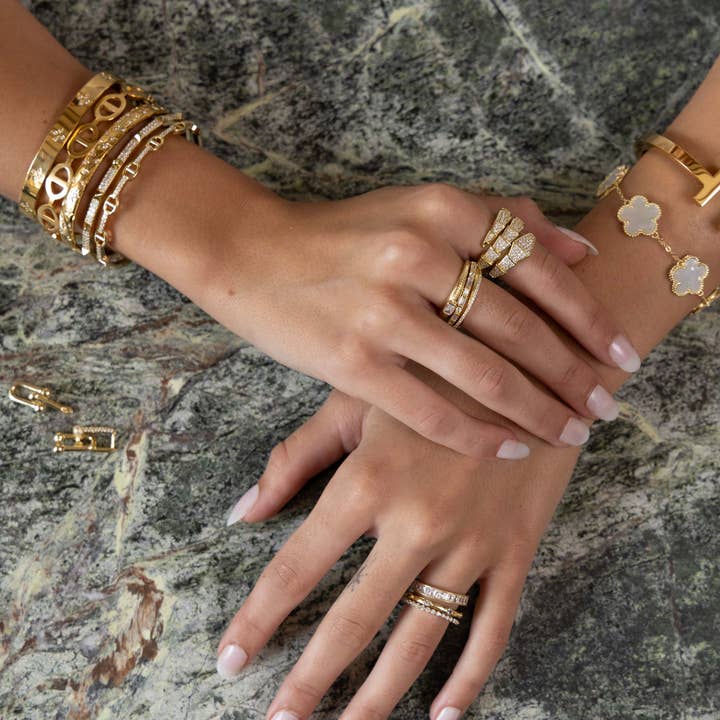 Sahira Jewelry Design - Wholesale Cuff Bracelet - Sadie T Bracelet3