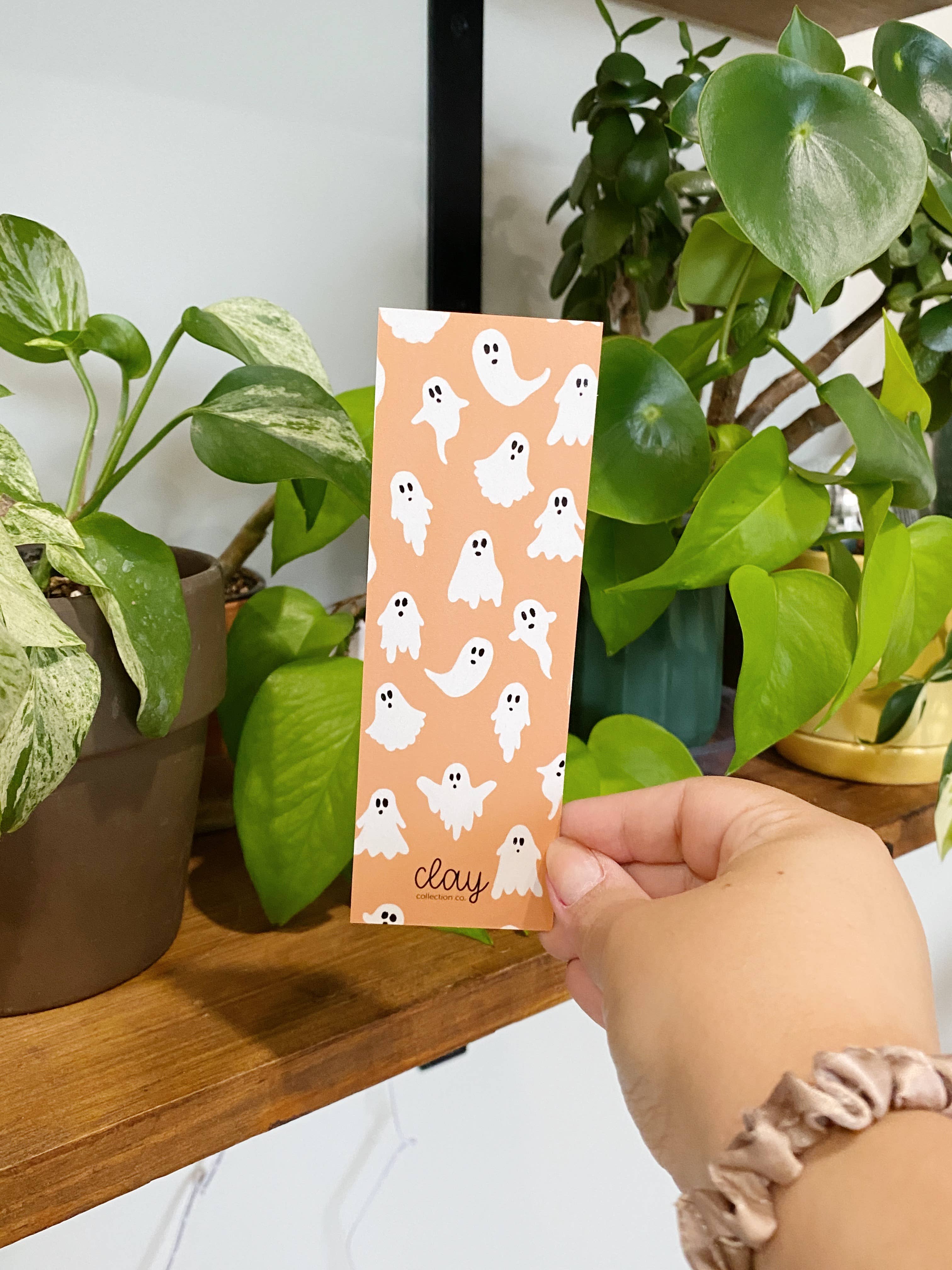 Clay Collection Co. - Wholesale Bookmark - Spooky Halloween Double Print Bookmark1