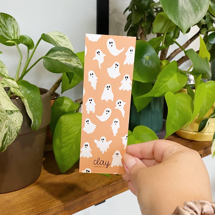 Clay Collection Co. - Wholesale Bookmark - Spooky Halloween Double Print Bookmark1