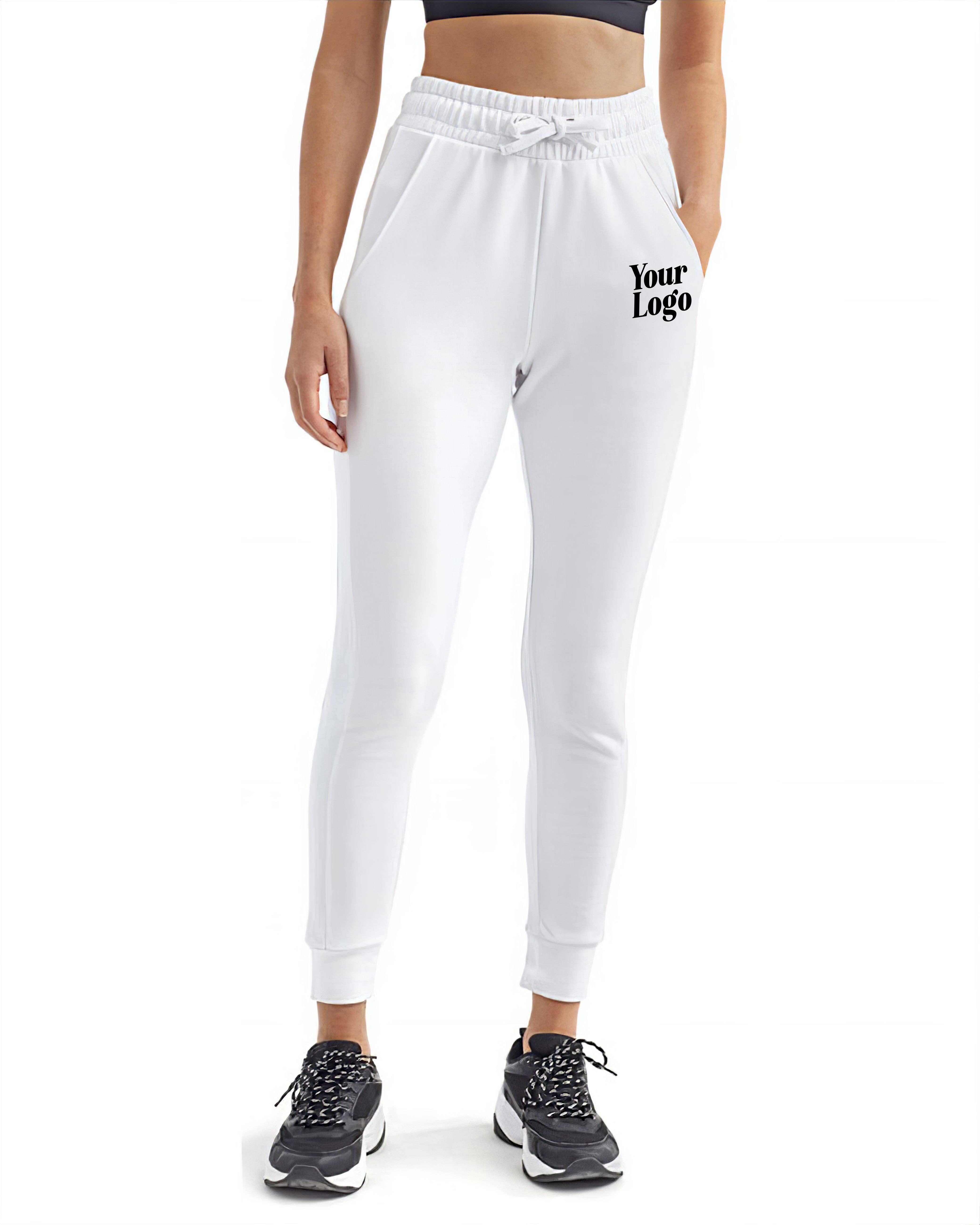 Nobullwoman Apparel - Wholesale Athletic Sweatpants/Joggers - Women's - CUSTOM LADIES' Small Business Fitted Jogger Pants5