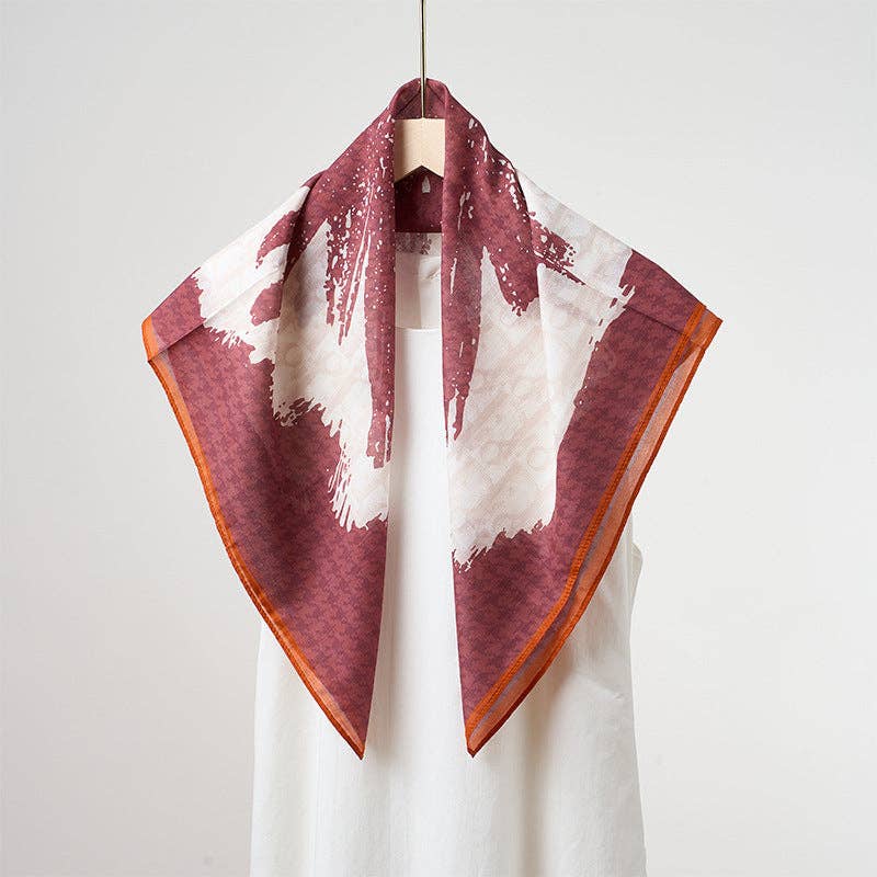 Marayn - Vendita all'ingrosso Sciarpa - Donna - Sciarpa in Misto Seta Leggera Primavera Estate Versatile24