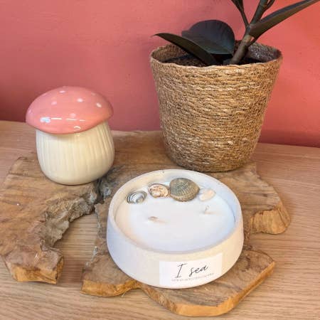 Concrete scented candle (200g) for wholesale by Canndle