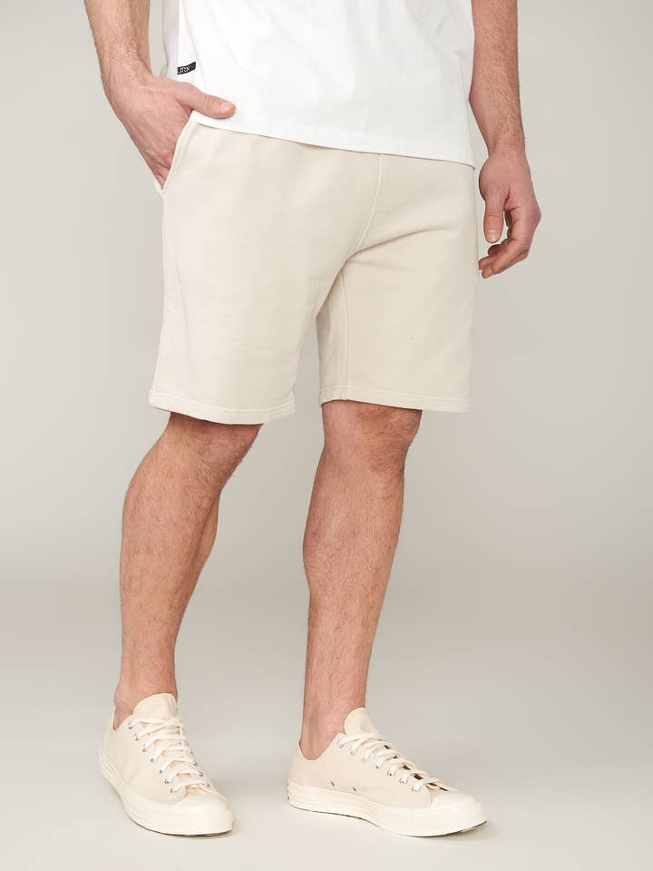 Dylan French Terry Bone Short for wholesale by Tourn