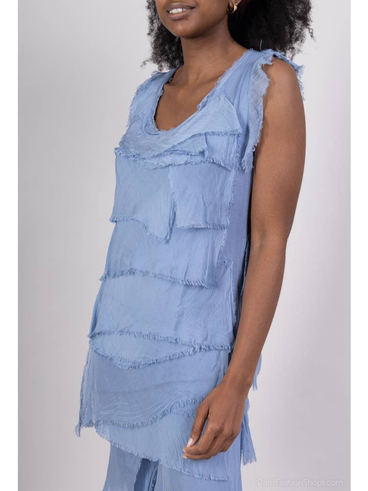 Shyloh - Wholesale Tunic - Women's - Ruffled Top 5048313