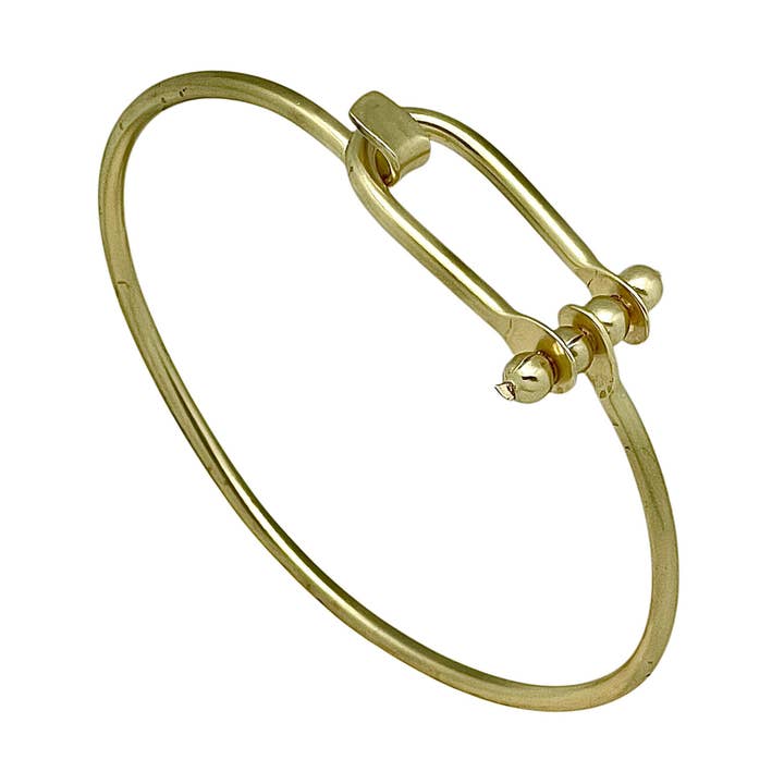 Icon-Armband aus vergoldetem Messing für den Großhandel von Gloria Mago