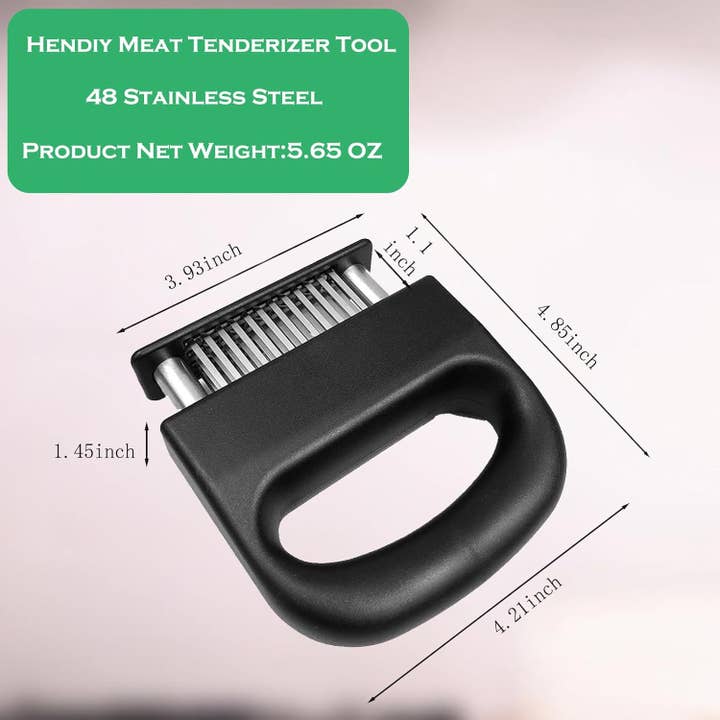VIGOR - Wholesale Kitchen Tool/Gadget - Meat Tenderizer Tool with 48 Stainless Steel Needle Blades5