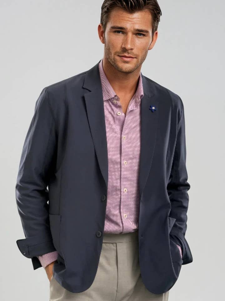 Buki Travel Blazer - Navy for wholesale by Buki